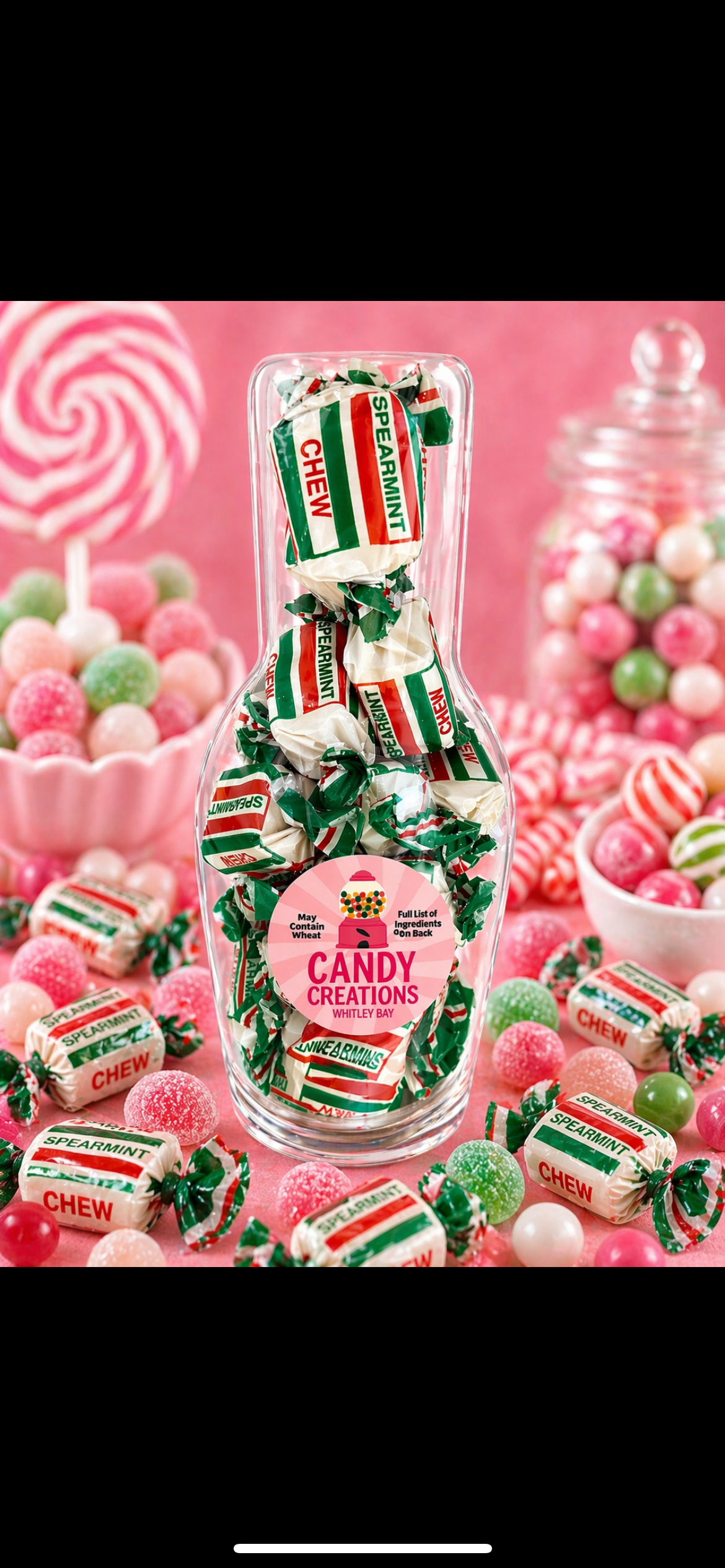 Custom sweets bottle