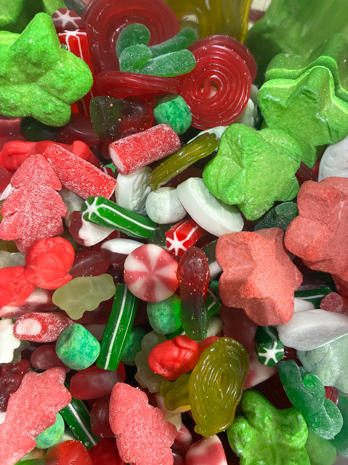 Red and Green Sweet Jar