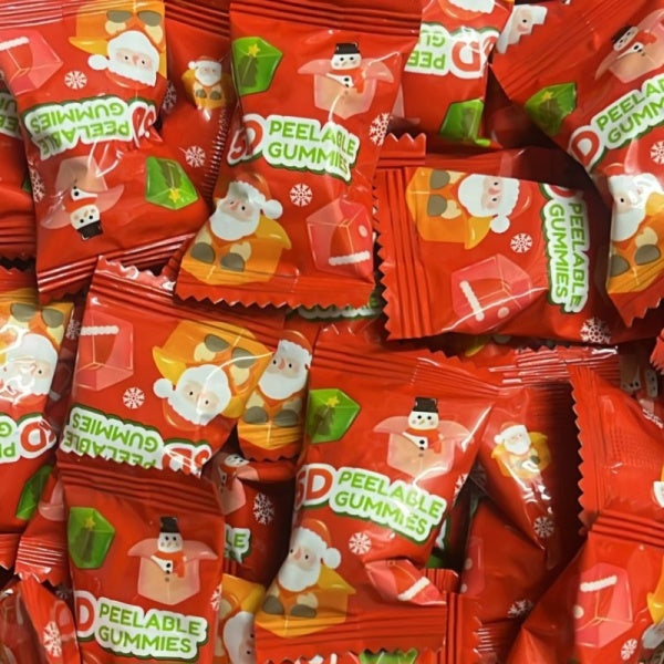 Christmas 5d peelable gummies 100grams