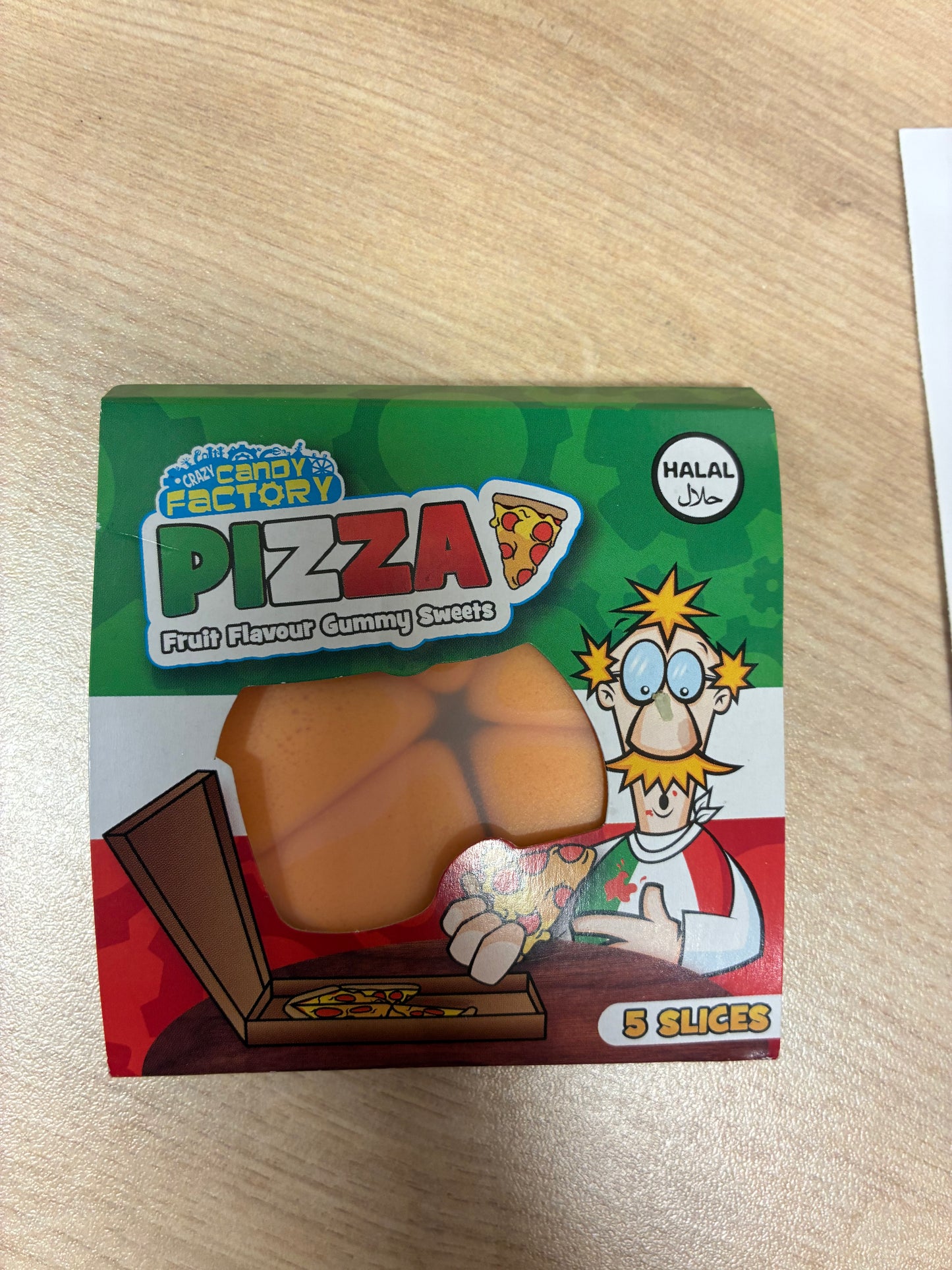 Gummy pizzas