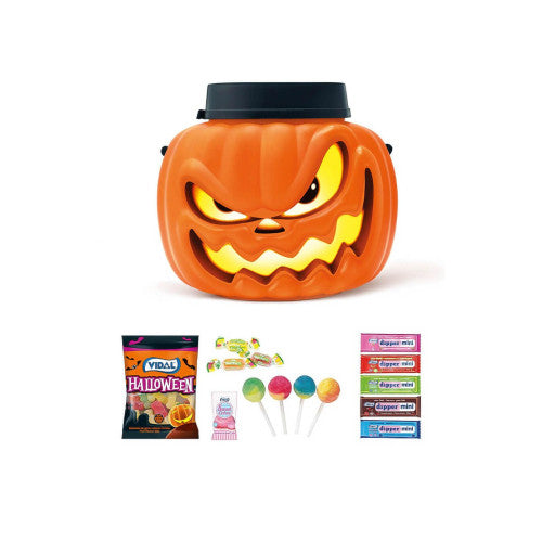 Haloween pumpkin filled sweets
