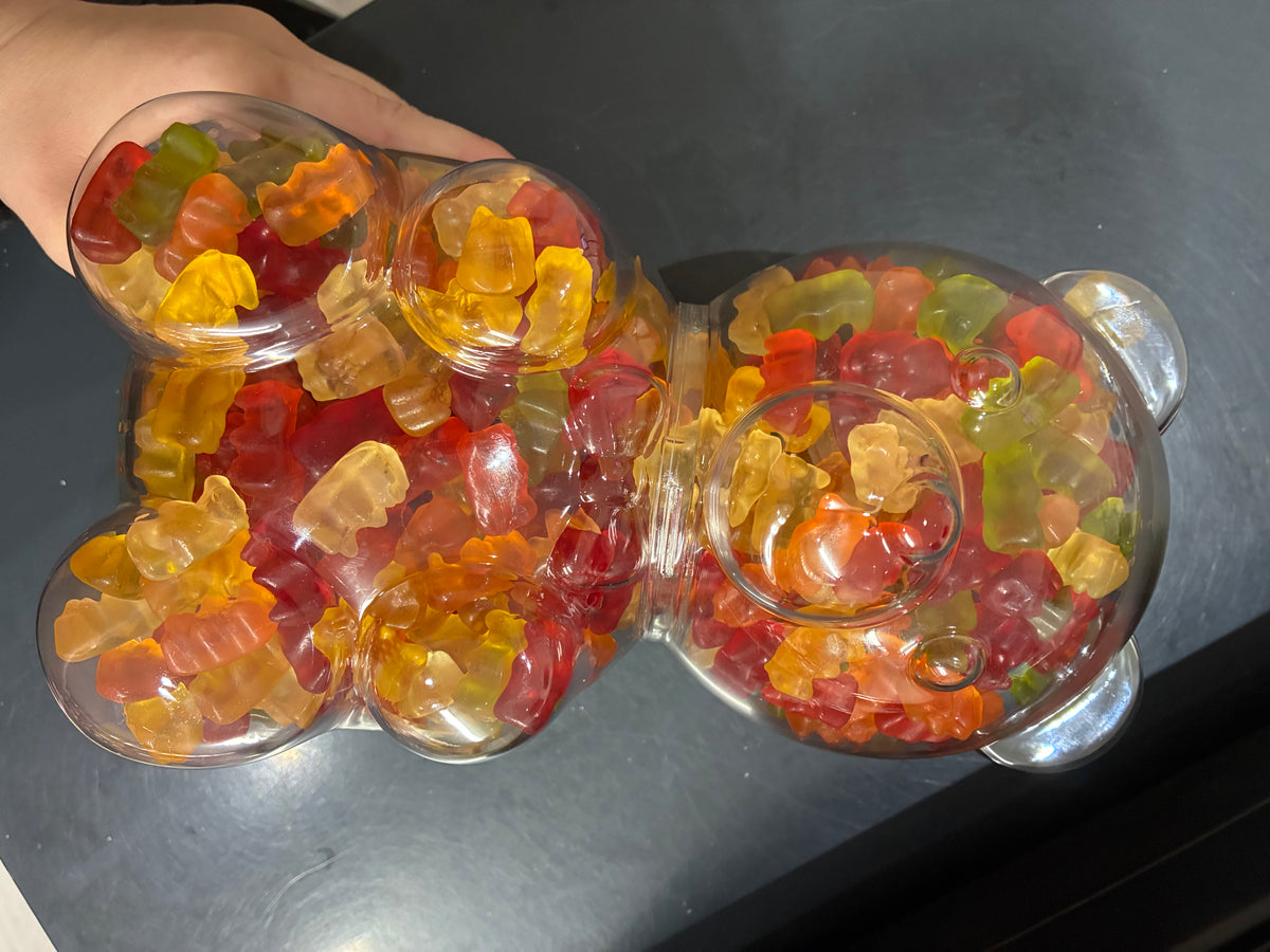 Teddy bear jar 1.5kg custom sweets